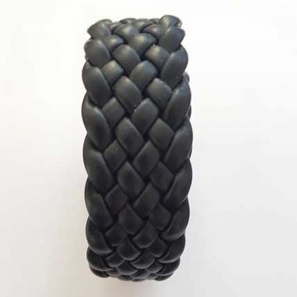 0.66 m&egrave;tre cuir tress&eacute; n&deg;35 30 mm
