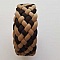 0.74 m&egrave;tre cuir tress&eacute; n&deg;24 30 mm