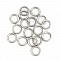 10 Anneaux de jonction ouvert 09 mm Inoxydable