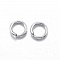 10 Anneaux de jonction ouvert 03 mm Inoxydable argent 03