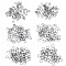 10 Anneaux de jonction ouvert 05 mm Inoxydable 01-02