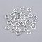 10 Anneaux de jonction ouvert 06 mm Inoxydable Argent Clair