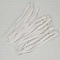 10 Bandes &eacute;lastiques cordon Blanc avec Boucle R&eacute;glable attache pour Masque. N&deg;02.