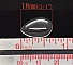 10 Cabochons Gouttes 13 x 18 mm en verre loupe transparent N&deg;24