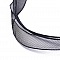 10 Colliers ruban organza et cordon enduit cir&eacute; noir