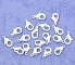 10 Fermoirs Mousqueton 10 x 06 mm.