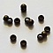 10 Perles &agrave; &eacute;craser de 2.5 mm