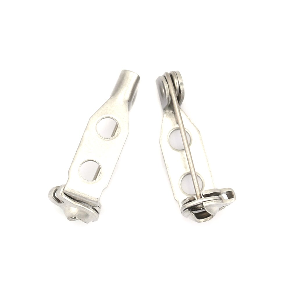 10 Supports Broches 18mm Acier Inoxydable N&deg;01