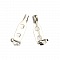 10 Supports Broches 18mm Acier Inoxydable N&deg;01