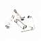 10 Supports Broches 18mm Acier Inoxydable N&deg;01