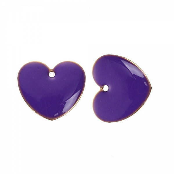 10 sequins argent&eacute; &eacute;maill&eacute;s double face c&oelig;ur N&deg;01