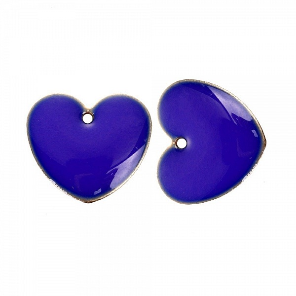 10 sequins argent&eacute; &eacute;maill&eacute;s double face c&oelig;ur N&deg;02