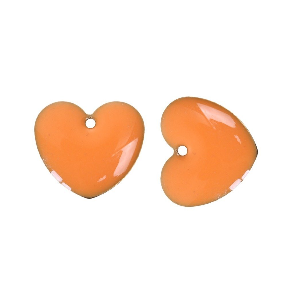 10 sequins argent&eacute; &eacute;maill&eacute;s double face c&oelig;ur N&deg;05
