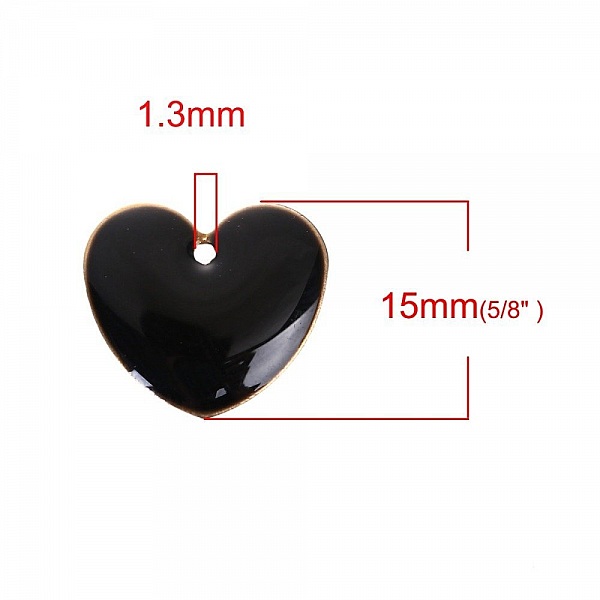 10 sequins argent&eacute; &eacute;maill&eacute;s double face c&oelig;ur N&deg;06