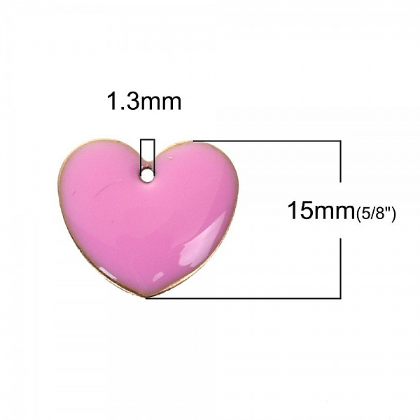 10 sequins argent&eacute; &eacute;maill&eacute;s double face c&oelig;ur N&deg;07