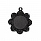 10 supports cabochons de 20mm Noir, pendentifs cabochons 8500