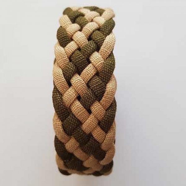 1.15 m&egrave;tre cuir tress&eacute; n&deg;25 30 mm