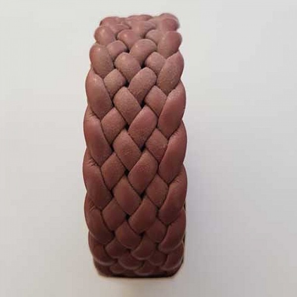 1.70 m&egrave;tre cuir tress&eacute; n&deg;27 30 mm