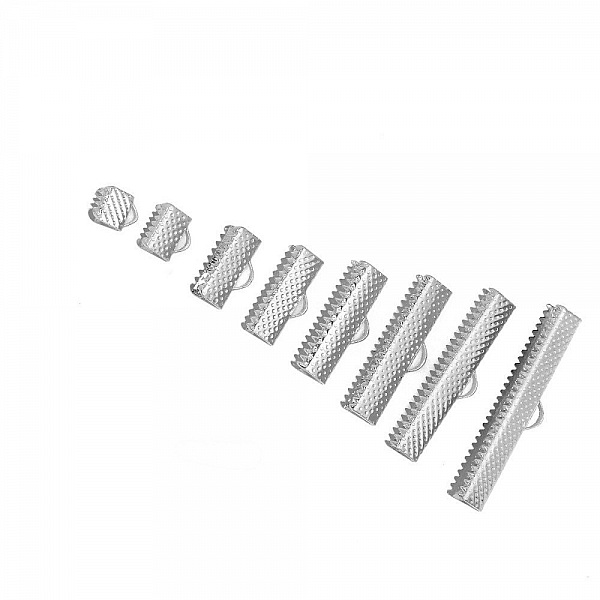 160 Fermoirs griffe 06 au 35 mm  Argent