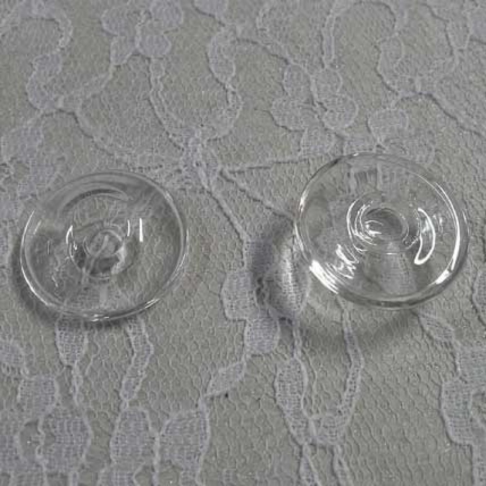 1 Boule en verre D&ocirc;me 25 mm 01 &agrave; remplir