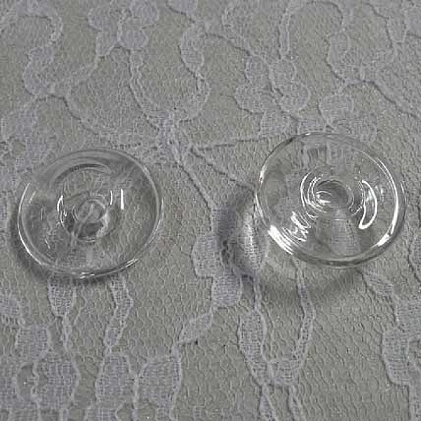 1 Boule en verre D&ocirc;me 25 mm 01 &agrave; remplir