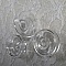 1 Boule en verre Plate 22 mm 02 &agrave; remplir