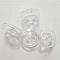 1 Boule en verre Plate 22 mm &agrave; remplir