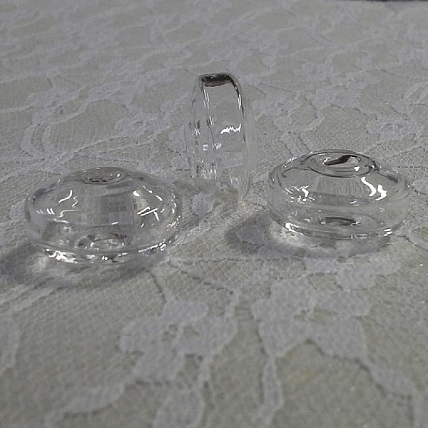 1 Boule en verre Plate 22 mm 02 &agrave; remplir