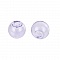 1 Boule en verre ronde &agrave; remplir de 12mm Violet