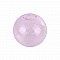 1 Boule en verre ronde de 16mm Rose &agrave; remplir