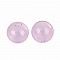 1 Boule en verre ronde de 16mm Rose &agrave; remplir