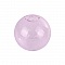 1 Boule en verre ronde de 20mm Rose &agrave; remplir