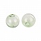 1 Boule en verre ronde &agrave; remplir de 16mm Vert
