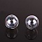 1 Boule en verre ronde &agrave; remplir de 25mm AB Transparent