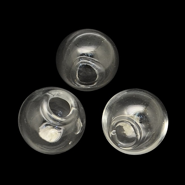 1 Boule en verre &agrave; remplir ronde de 20mm