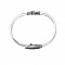 1 Bracelet support cabochon + 1 cabochon verre 25mm N&deg;02