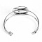 1 Bracelet support cabochon + 1 cabochon verre 30 mm N&deg;01