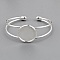 1 Bracelet support cabochon + 1 cabochon verre 20 mm N&deg;01