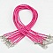 1 Cordon tress&eacute; N&deg;06 - Support Collier 3 mm de diam&egrave;tre