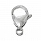 1 Fermoir Acier Inoxydable Mousqueton 15 x 9 mm