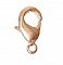 1 Fermoir Mousqueton 15 x 08 mm Dor&eacute; Ros&eacute;
