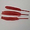 1 Plume 15 cm N&deg;01 Rouge