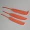 1 Plume 15 cm N&deg;01 Saumon