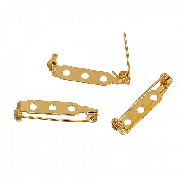 1 Support Broche 27mm  N&deg;01 Dor&eacute;