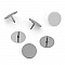 1 Support Pin's Acier Inoxydable Plateau 10 mm