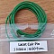 1 m&egrave;tre Cordon rond cuir lisse Pin 1 mm