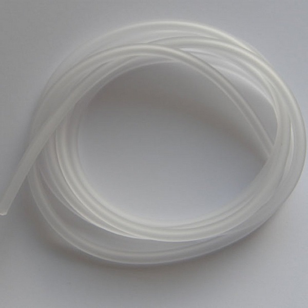 1 m&egrave;tre cordon Pvc Creux 3 mm Blanc