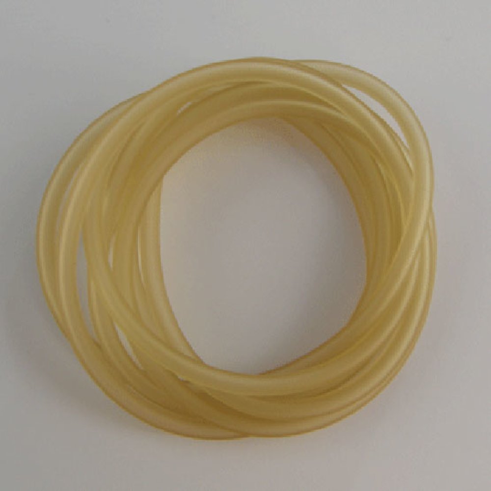 1 m&egrave;tre cordon Pvc Creux 3 mm Champagne
