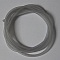 1 m&egrave;tre cordon Pvc Creux 3 mm Gris Clair