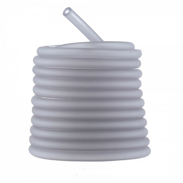 1 m&egrave;tre cordon Pvc Creux 3 mm Gris Clair